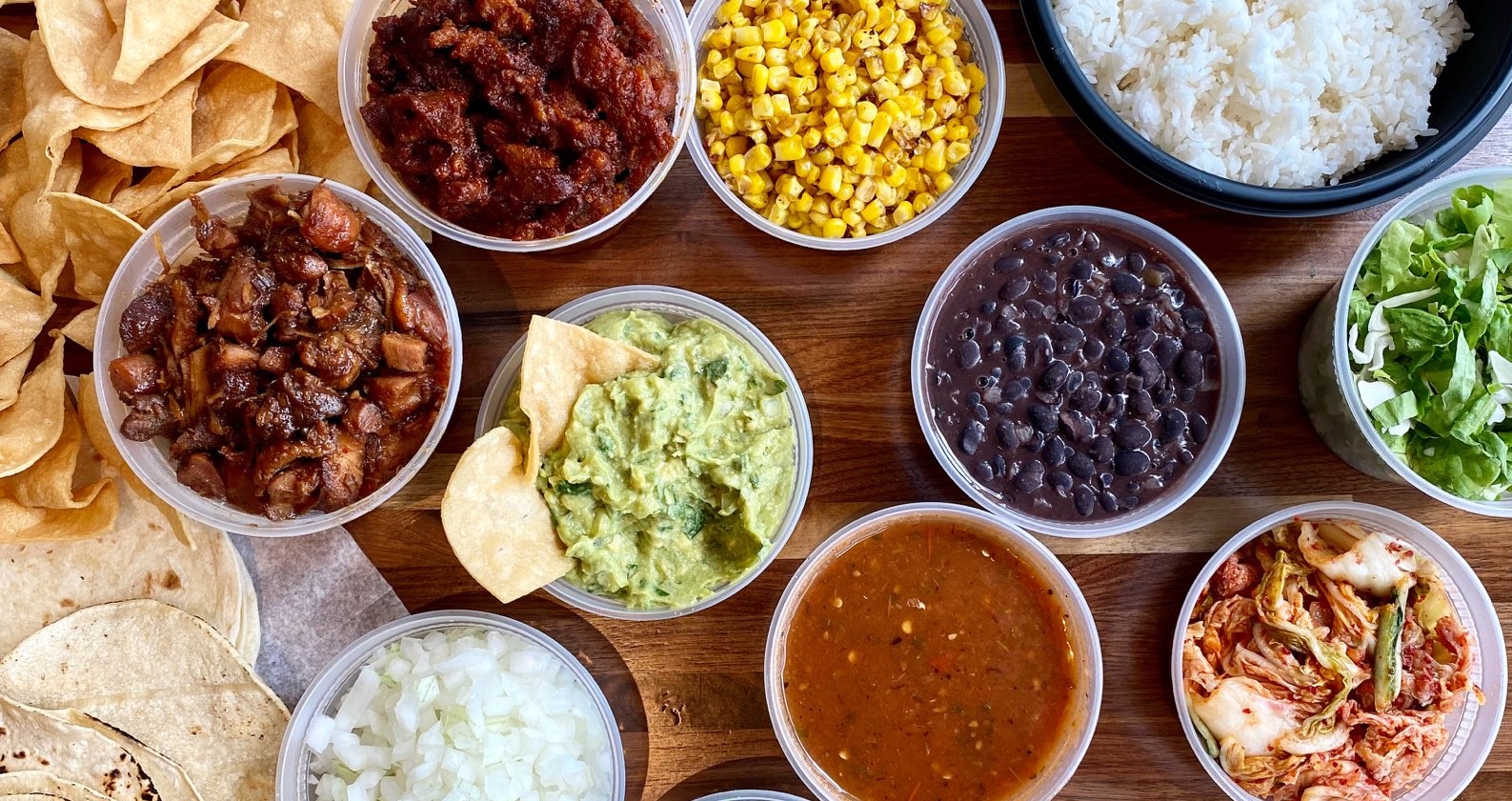 Chi'lantro BBQ Home of the Original Kimchi Fries, Austin Food Truck